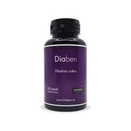 Diaben - raven sladkorja, 60 kapsul