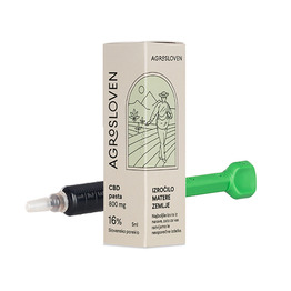 CBD konopljina smola - pasta, 16 %, 5 ml