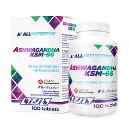 Ašvaganda KSM-66, 100 tablet