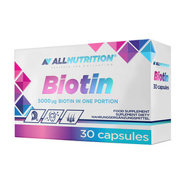 Biotin 5000 µg, 30 kapsul