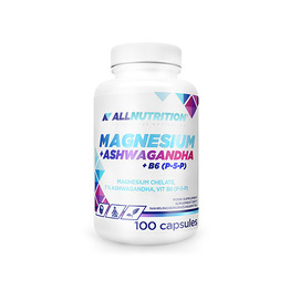 Magnezij + ašvaganda + vitamin B6, 100 kapsul