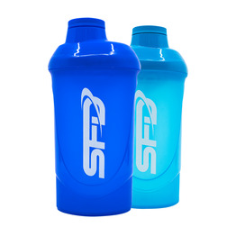 Shaker - 600 ml, moder, 1 kos