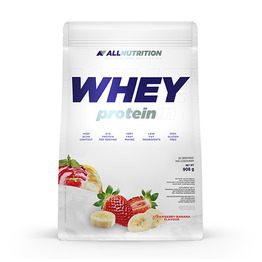 WHEY proteini iz sirotke – jagoda in banana, 908 g