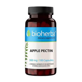 Jabolčni pektin 300 mg, 100 kapsul