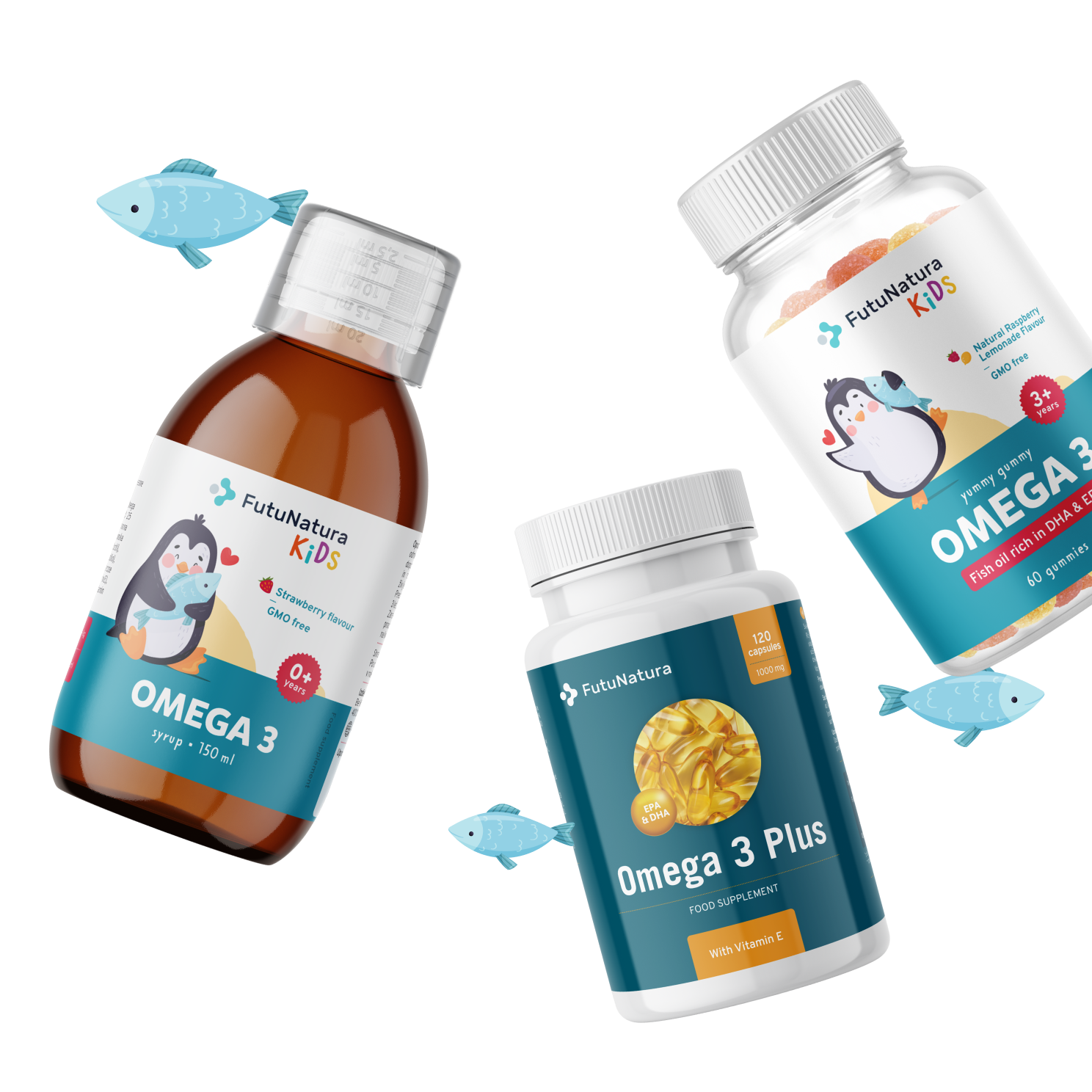 Široka ponudba omega 3