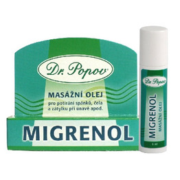 Migrenol roll-on masažno olje, 6 ml