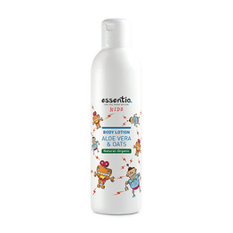 Naravni otroški losjon za telo – aloe vera & oves, 250 ml