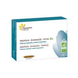 BIO Propolis + ameriški slamnik + timijan, 10 x 10 ml