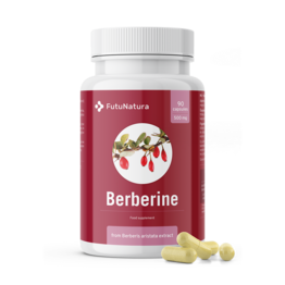 Berberin 500 mg, 90 kapsul