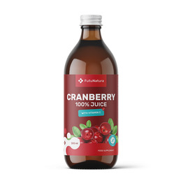 100 % brusnični sok, 500 ml