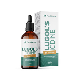 Lugolova raztopina 5 % s pipeto, 100 ml