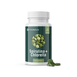 Alge Spirulina + Chlorella, 100 tablet