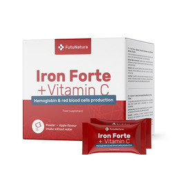 Železo Forte + vitamin C DIRECT, 30 vrečk