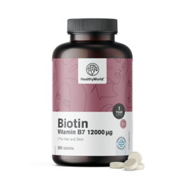 Biotin 12000 µg, 365 tablet