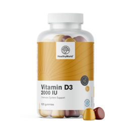 Vitamin D3 2000 i.e., 120 gumi bonbonov