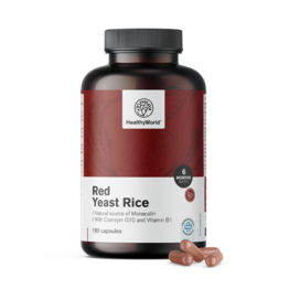 Rdeč kvasni riž 250 mg, 180 kapsul