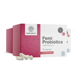 3x Femi Probiotics – za ženske, skupaj 60 kapsul