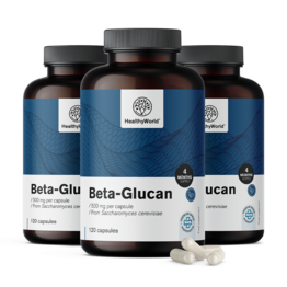 3x Betaglukan 500 mg, skupaj 360 kapsul