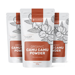 3x BIO Camu Camu v prahu, skupaj 375 g