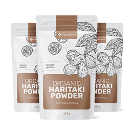 3x BIO Haritaki v prahu, skupaj 600 g