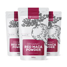 3x BIO Rdeča maca v prahu, skupaj 1500 g
