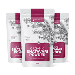 3x BIO Shatavari v prahu, skupaj 600 g