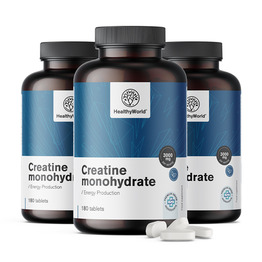 3x Kreatin monohidrat 3000 mg, skupaj 540 tablet