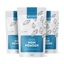 3x MSM v prahu, skupaj 750 g