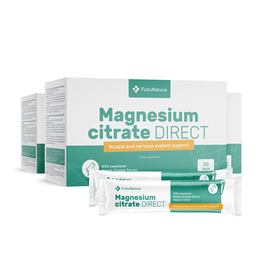 3x Magnezijev citrat DIRECT – napitek, skupaj 60 napitkov