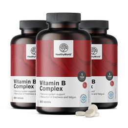 3x Vitamin B-kompleks, skupaj 1095 tablet