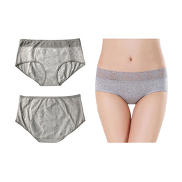 Menstrualne hlačke LaliPanties - sive, velikost 3XL, 1 kos