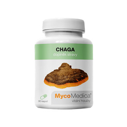 Chaga (Čaga) - gobe, 90 kapsul