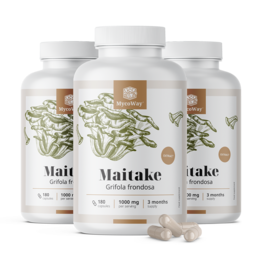 3x Maitake 1000 mg – izvleček, skupaj 540 kapsul