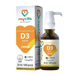 Vitamin D3 FORTE XL kapljice, 30 ml