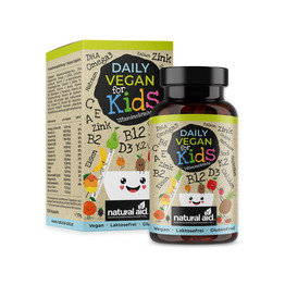 Veganski vitamini in minerali za otroke, 120 kapsul