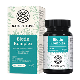 Biotin kompleks, 90 tablet