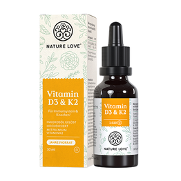 Vitamin D3 + K2, kapljice, 30 ml