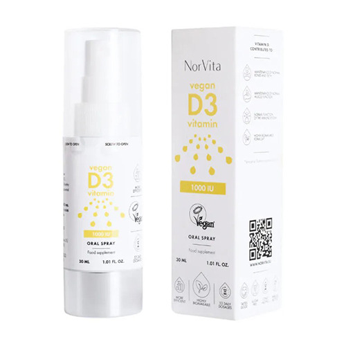 Veganski vitamin D3 v razpršilu