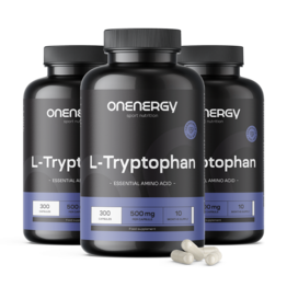 3x L-Triptofan 500 mg, skupaj 900 kapsul