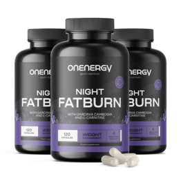 3x Night FatBurn, skupaj 360 kapsul