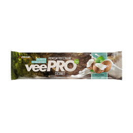 VeePro veganska proteinska ploščica – kokos, 1 ploščica