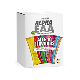 Veganski Alpha EAA – vzorci vseh okusov, 10 vrečk