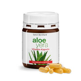 Vitaminske kapsule - Aloe vera, 100 kapsul