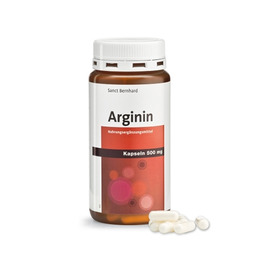 L-Arginin 500 mg, 150 kapsul