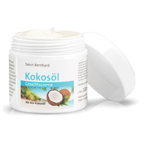 Krema za obraz s kokosom