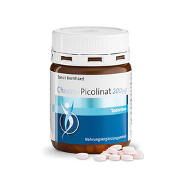 Kromov pikolinat 200 µg, 250 tablet