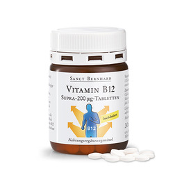 Vitamin B12 Supra, 200 µg, 240 tablet
