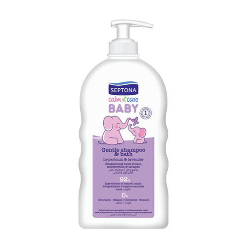 Šampon in kopel za dojenčke – šentjanževka & sivka