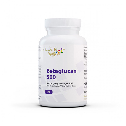 Betaglukan 500 mg z vitaminom C in cinkom
