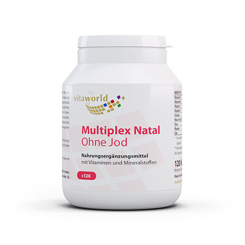 Multivitamini in minerali brez joda za nosečnice